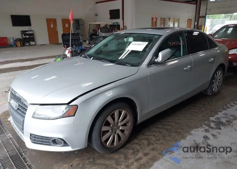 2010 Audi A4 2.0T Premium from USA, damaged, VIN WAUFFAFL0AN046400